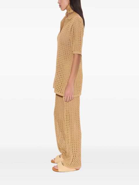 Simon Miller Brisas polo top - Neutrals