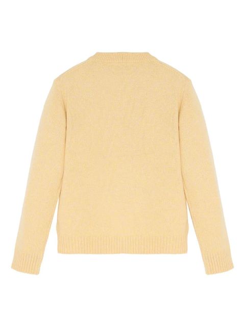 Yves Salomon knitted jumper - Yellow - zdjęcie produktu nr 2