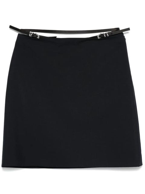Givenchy belted mini skirt - Blue - zdjęcie produktu nr 1