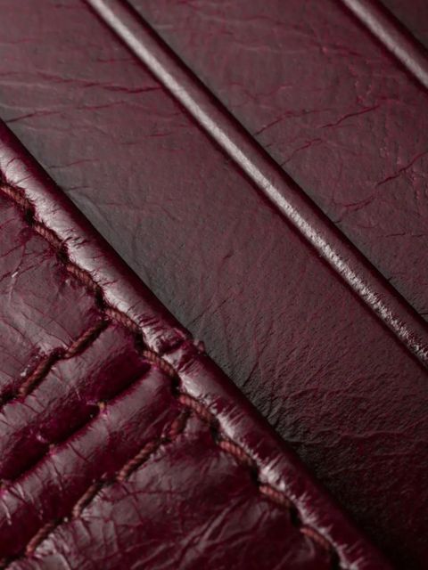 Prada logo-plaque card holder - Red - zdjęcie produktu nr 2