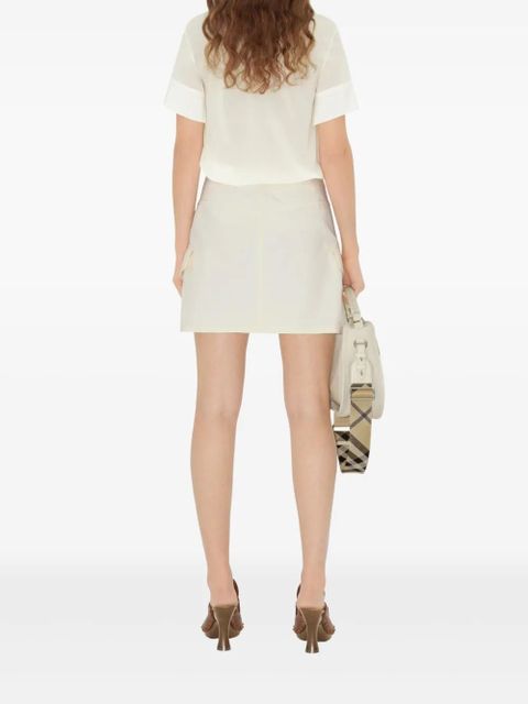 Burberry silk top - Neutrals