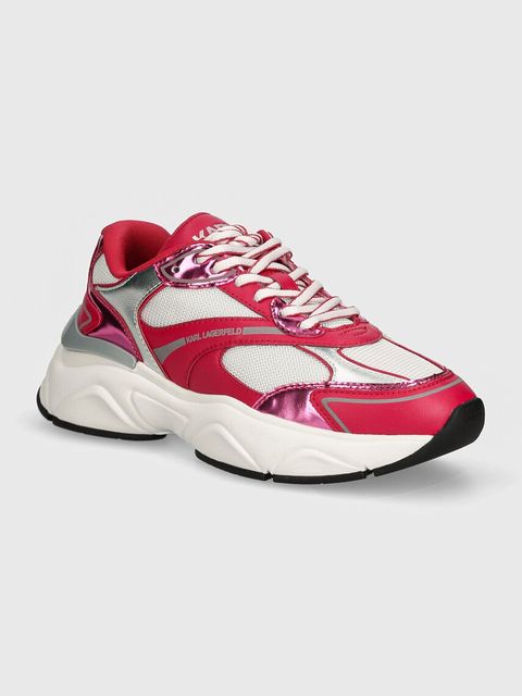 Karl Lagerfeld sneakersy KOMET kolor różowy KL65624 - zdjęcie produktu nr 1