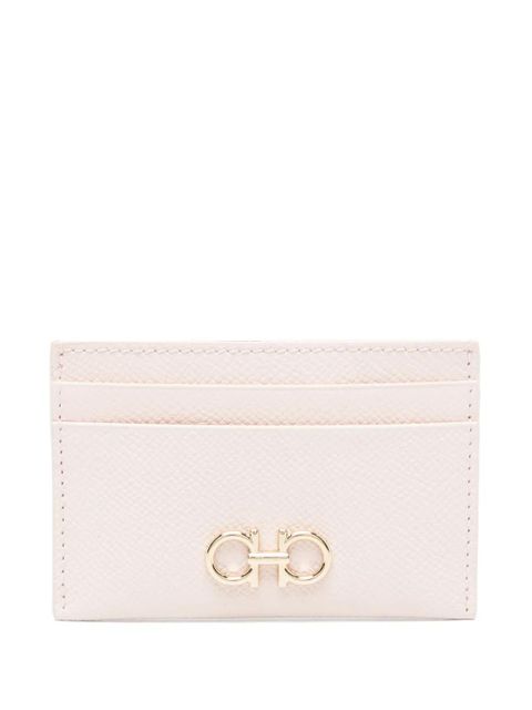 Ferragamo leather cardholder - Pink - zdjęcie produktu nr 1