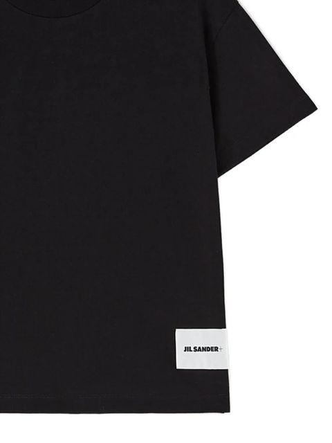 Jil Sander logo-patch T-shirt - Black - zdjęcie produktu nr 2