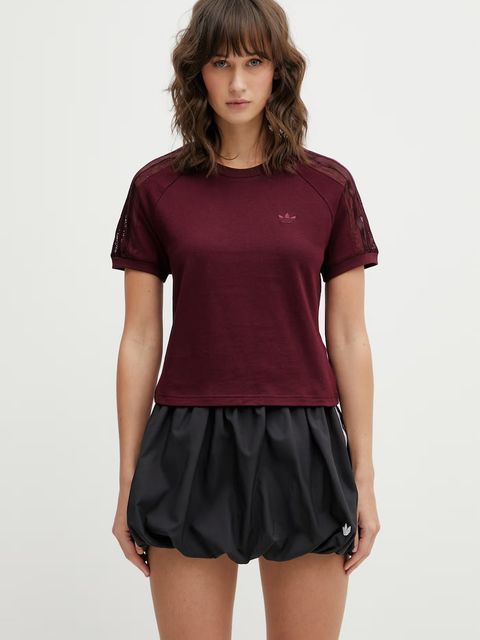 adidas Originals t-shirt bawełniany LACE CALI T - zdjęcie produktu nr 1