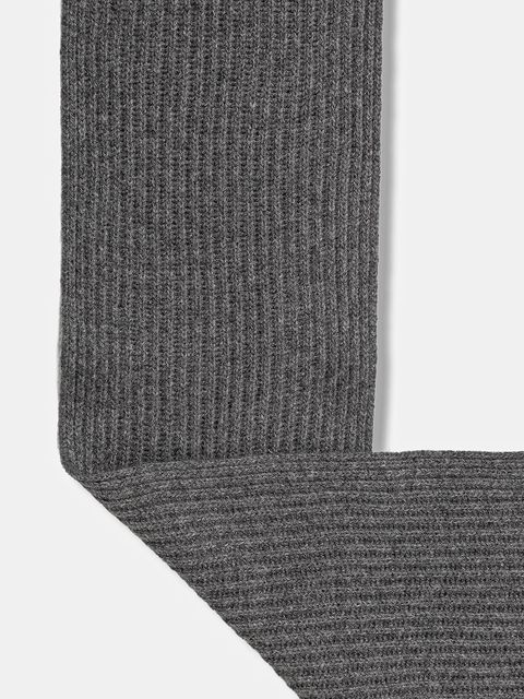 United Colors of Benetton szalik kolor szary gładki 1302U0723 - zdjęcie produktu nr 2