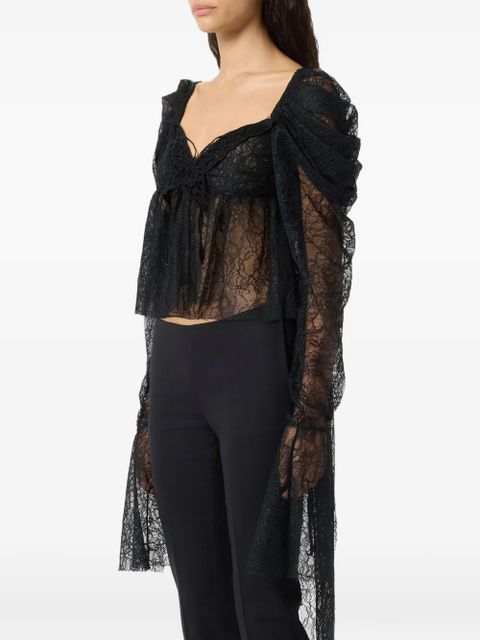 Blumarine lace blouse - Black