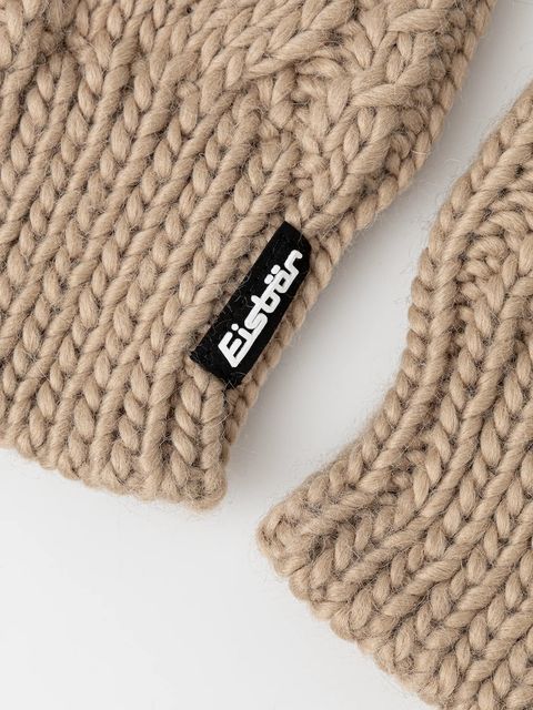 Eisbar rękawiczki z dodatkiem wełny Afra Mittens kolor beżowy E80135 - zdjęcie produktu nr 2