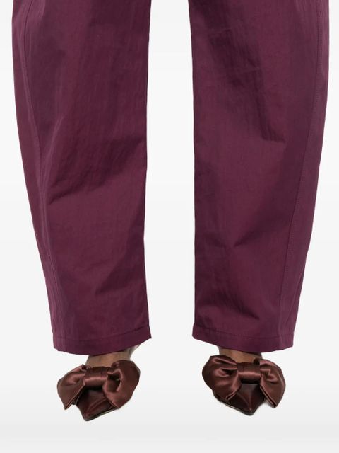 Magda Butrym belted trousers - Purple