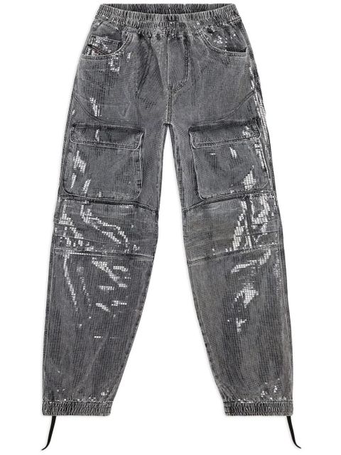 Diesel D-Mirt 0PGAC straight-leg jeans - Grey - zdjęcie produktu nr 1