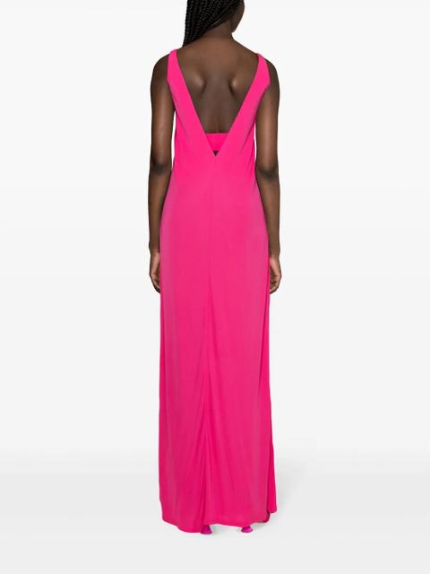 PINKO Cabreo V-neck maxi dress - zdjęcie produktu nr 2