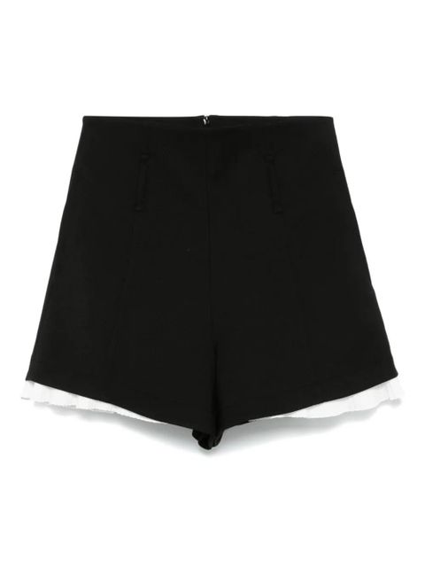 SANDRO high-waisted shorts - Black - zdjęcie produktu nr 1