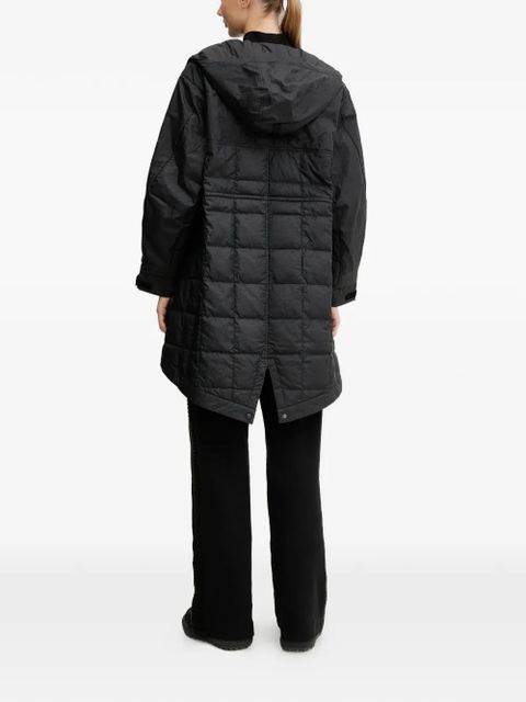 The North Face quilted hooded jacket - Black
