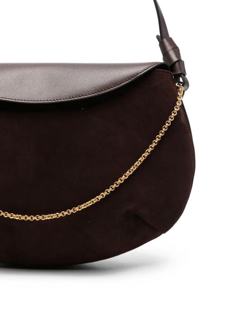 NEOUS Libra chain-detail shoulder bag - Brown