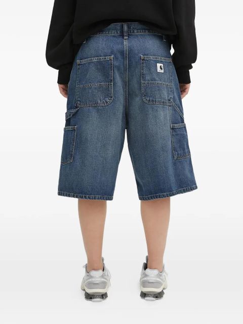 Carhartt WIP button-fastening shorts - Blue