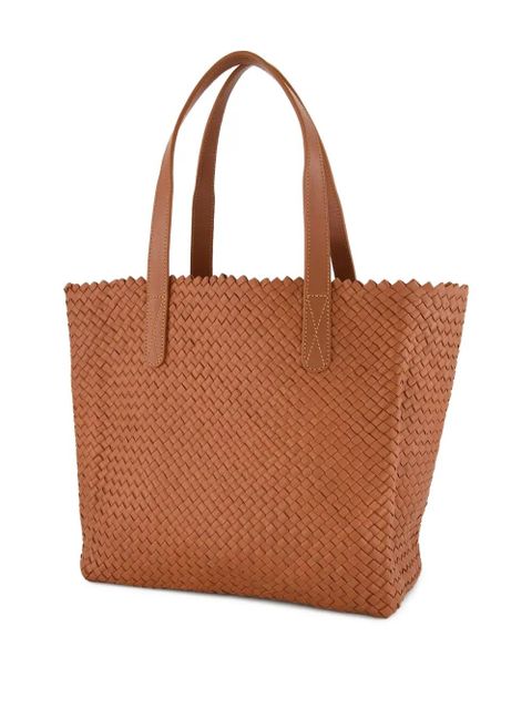 DRAGON DIFFUSION woven shoulder bag - Brown