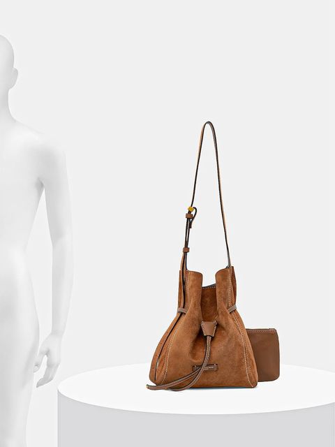 Gianni Chiarini torebka zamszowa SIENNA