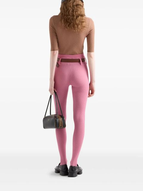 Prada cotton polo shirt - Brown