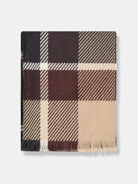 Barbour szalik damski kolor multicolor wzorzysty LSC0308