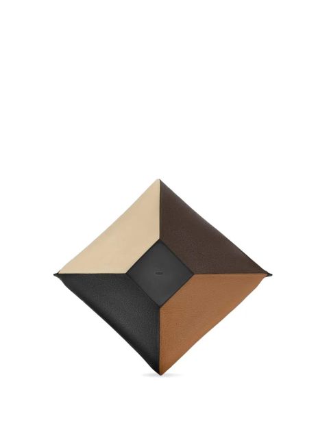 Yuzefi large Wonton leather shoulder bag - Brown