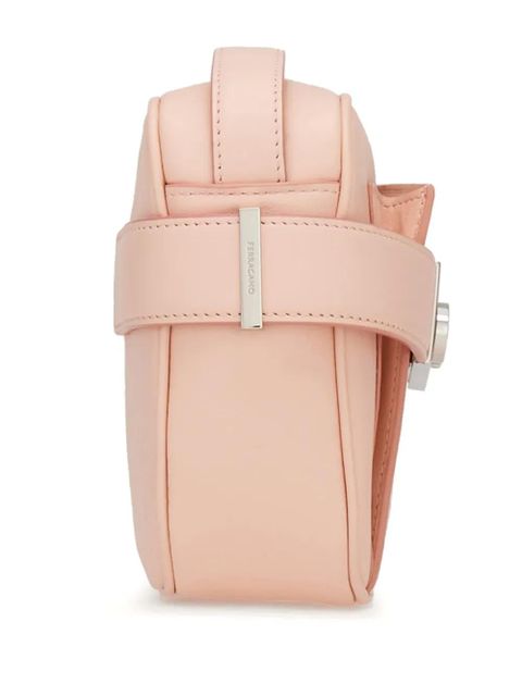 Ferragamo small Camera Case leather crossbody bag - Pink