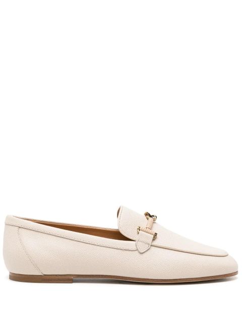 Tod's chain-link leather loafers - Neutrals - zdjęcie produktu nr 1