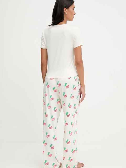 Juicy Couture piżama damska kolor beżowy JCLPJ225515