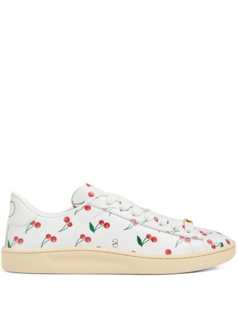 Valentino Garavani Royco Cherryfic-print sneakers - White - zdjęcie produktu nr 1