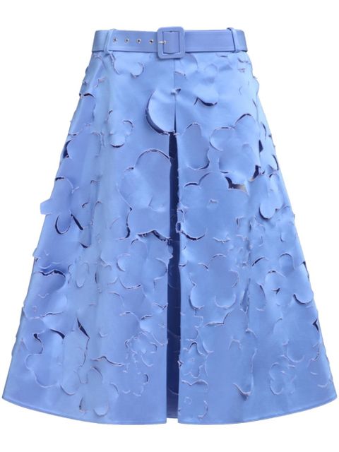 Marni belted midi skirt - Blue - zdjęcie produktu nr 1