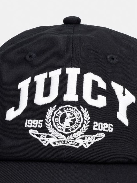 Juicy Couture czapka z daszkiem damska bawełniana CREST CAP - zdjęcie produktu nr 1