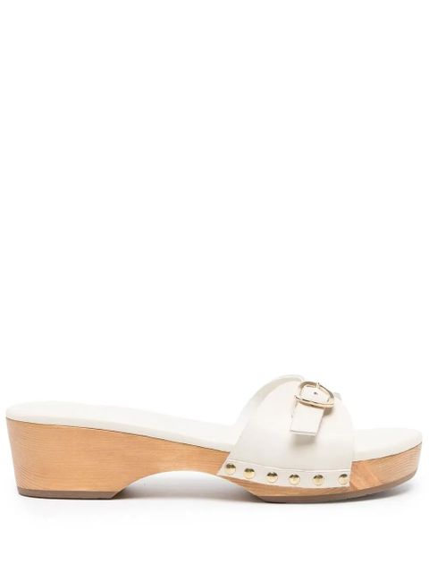 Ancient Greek Sandals Eco Nappa clogs - White - zdjęcie produktu nr 1