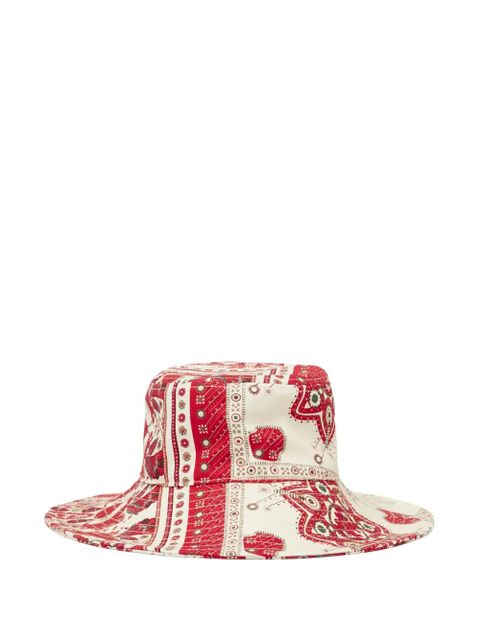 ISABEL MARANT Delya bucket hat - Red - zdjęcie produktu nr 1