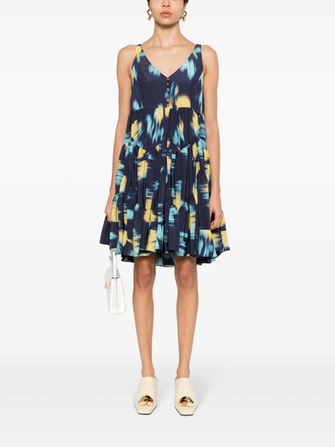 Lanvin charmeuse mini dress - Blue - zdjęcie produktu nr 2