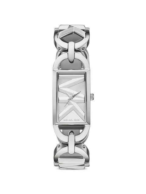 Michael Kors Silver Rectangle 22mm watch - zdjęcie produktu nr 1