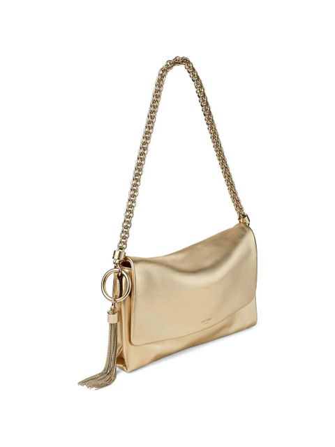 Jimmy Choo tassel chain shoulder bag - Gold