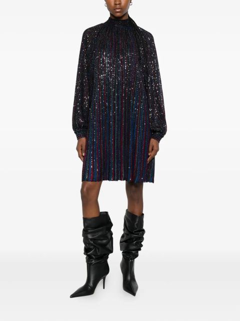 Missoni striped sequin-embellished dress - Blue - zdjęcie produktu nr 2