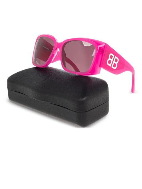 Balenciaga Eyewear butterfly-frame sunglasses - Pink - zdjęcie produktu nr 2