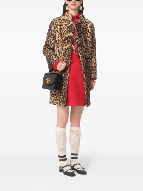 Valentino Garavani Crepe Couture A-line skirt - Red