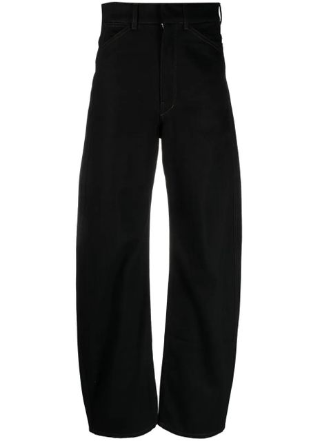 LEMAIRE wide-leg high-rise jeans - Black - zdjęcie produktu nr 1