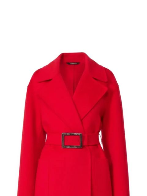 Sportmax belt coat - Red - zdjęcie produktu nr 2