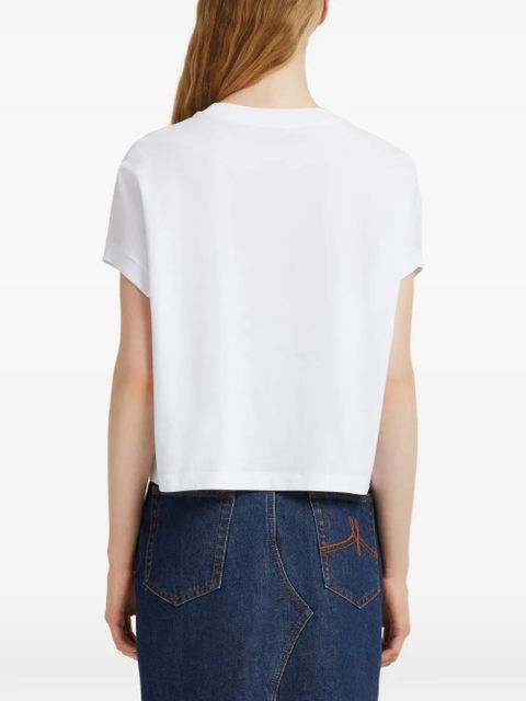 Marni logo-print T-shirt - White