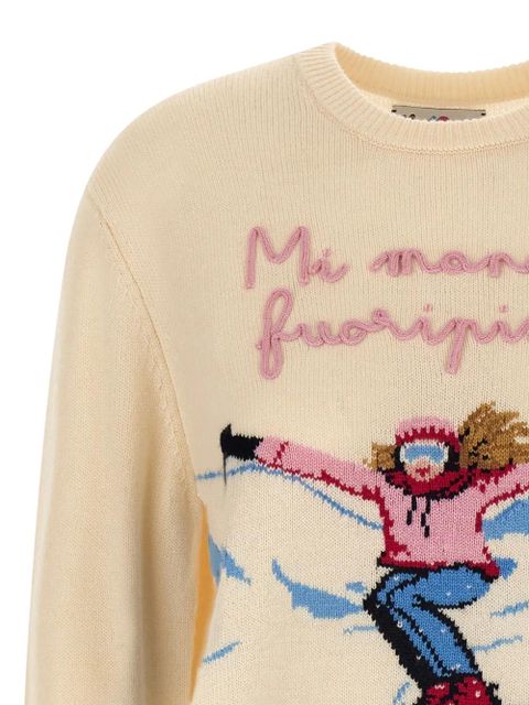 MC2 Saint Barth New Queen sweater - Neutrals