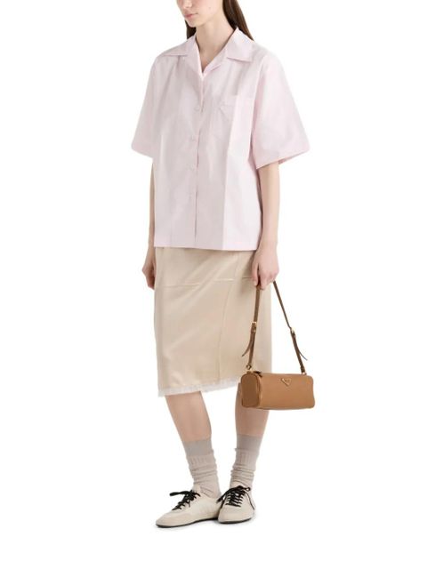 Prada leather shoulder bag - Brown - zdjęcie produktu nr 2