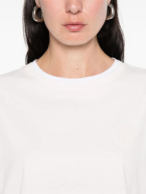 SANDRO logo-embroidered T-shirt - Pink