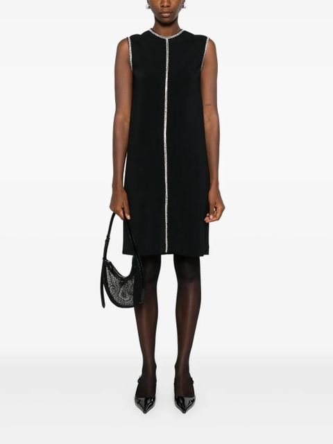 Sportmax crystal-embellished mini dress - Black