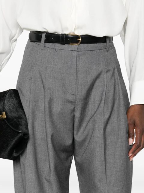 The Frankie Shop Gelso pleated trousers - Grey