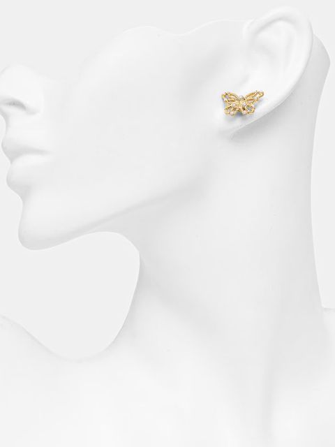 Guess kolczyki damskie ze stali nierdzewnej BORBOLETA - zdjęcie produktu nr 1