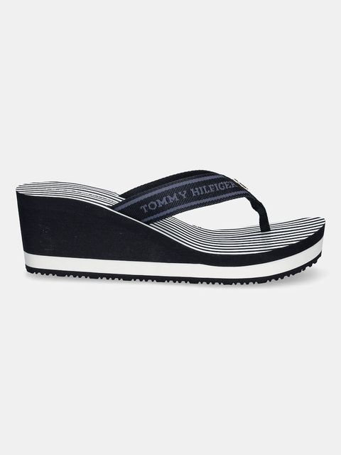 Tommy Hilfiger japonki TH STRIPES WEDGE BEACH SANDAL - zdjęcie produktu nr 2