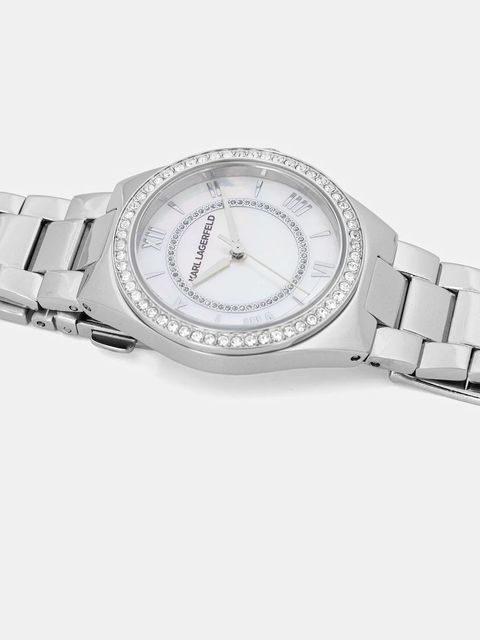 Karl Lagerfeld zegarek damski kolor srebrny R0553105506 - zdjęcie produktu nr 2