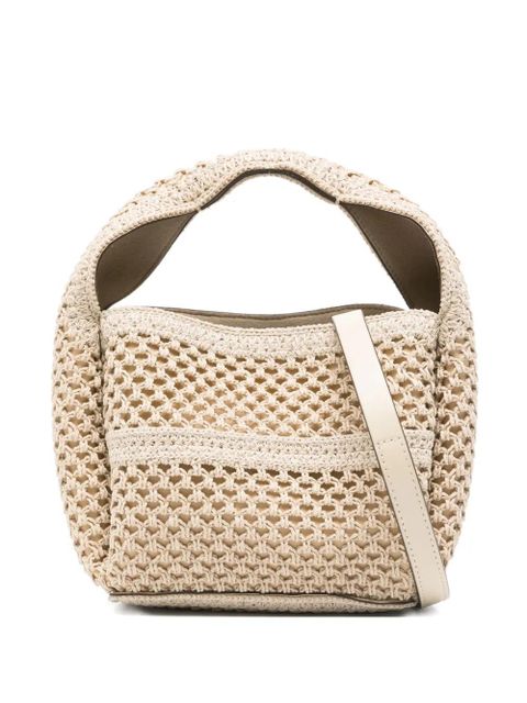 TOTEME crochet mini bag - Neutrals - zdjęcie produktu nr 1